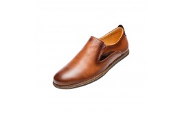 Мъжки ежедневни половинки в цвят таба снимка