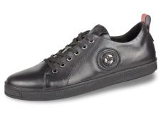 Черни спортни обувки за мъже с декорация отстрани