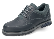 Ежедневни мъжки обувки с велурена яка