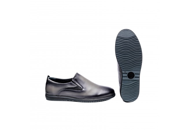 Мъжки ежедневни половинки в сив цвят Снимка 5