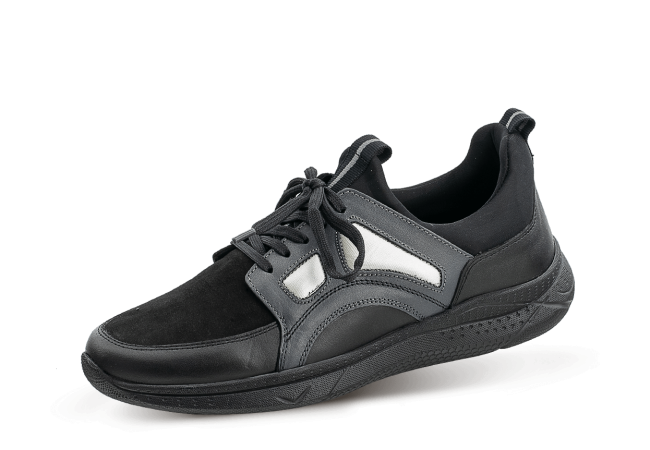 Men's sneakers in black and grey Снимка 5