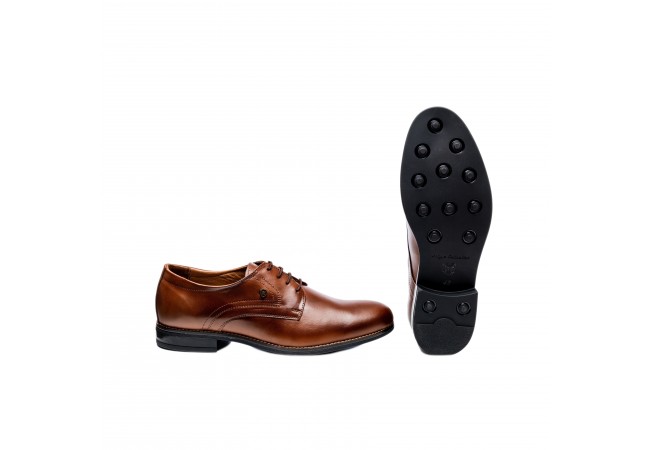 Мъжки официални половинки в цвят таба Снимка 5