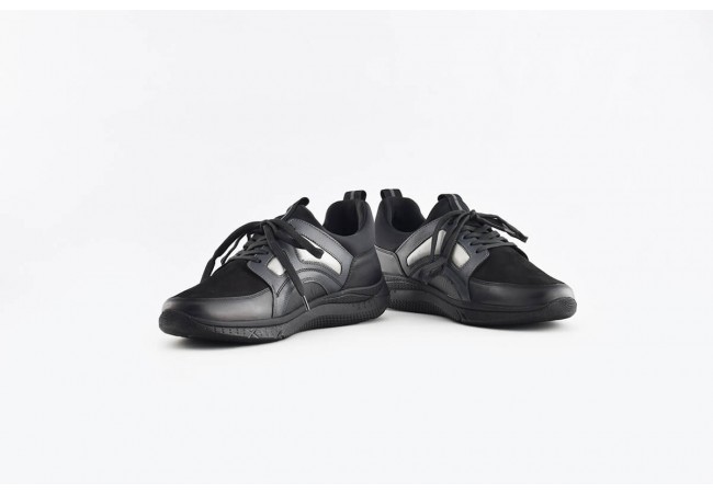 Men's sneakers in black and grey Снимка 5