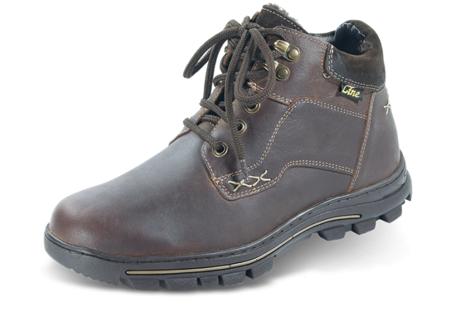 Brown boots with soft lining Снимка 3